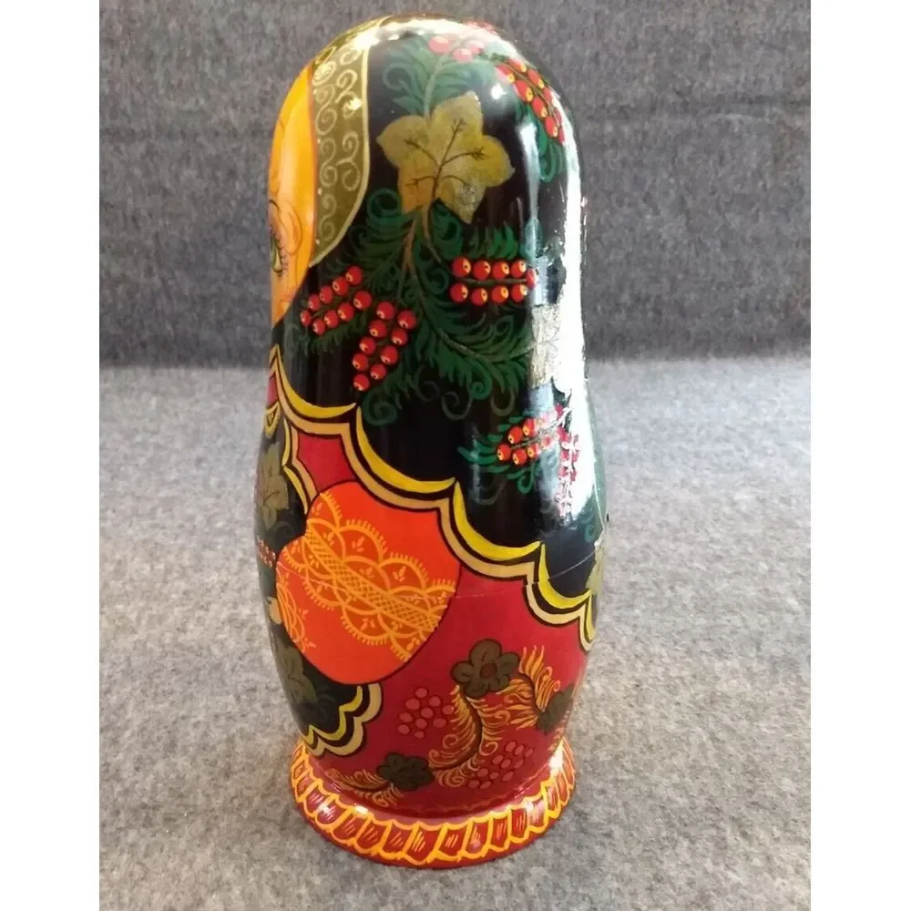Russian Nesting Dolls Matryoshka 12 Pcs‎ Handmade Vintage 1992 Sergiev Posad 10